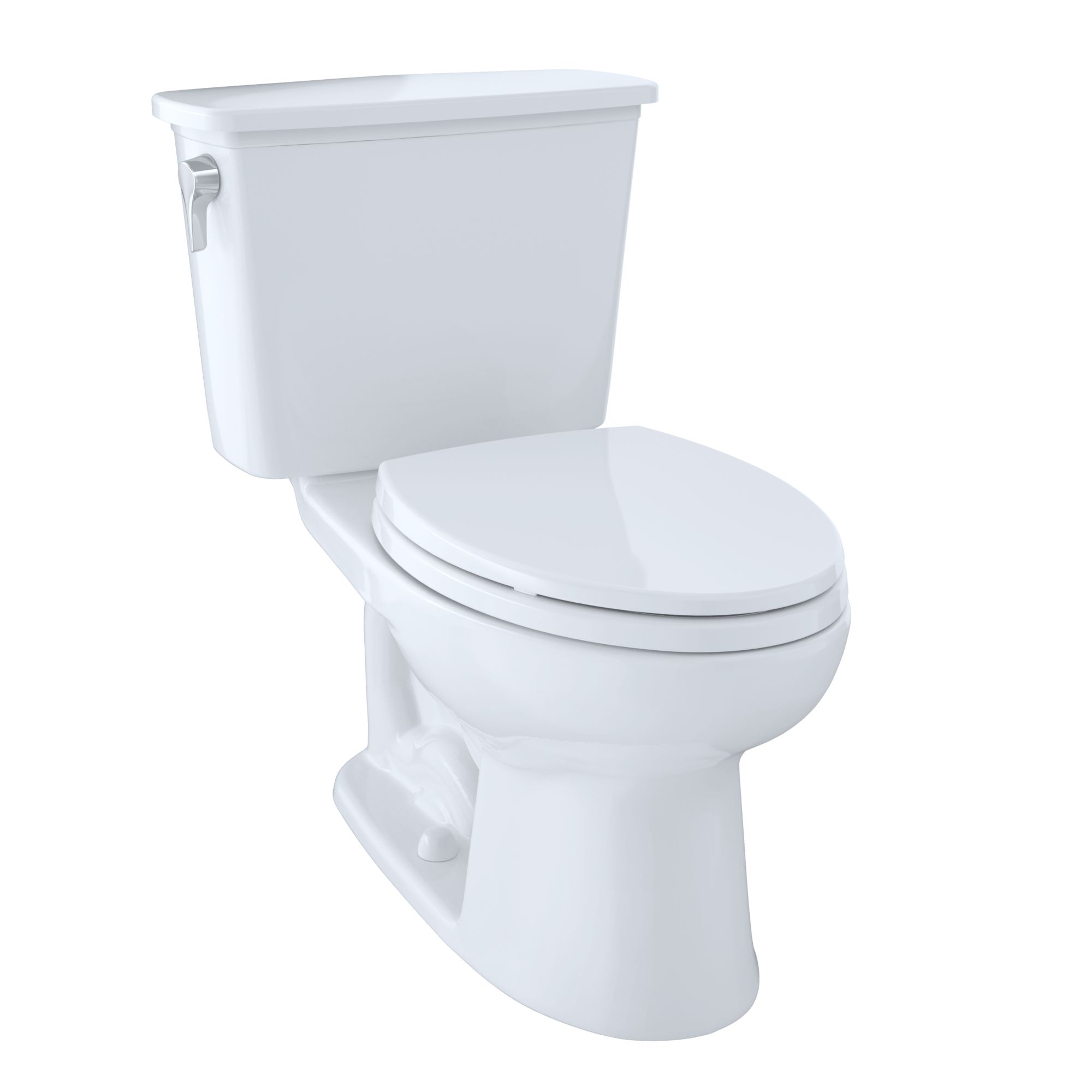 Eco Drake® Transitional Two-Piece Toilet, 1.28 GPF, 10" Rough-In, Elongated Bowl