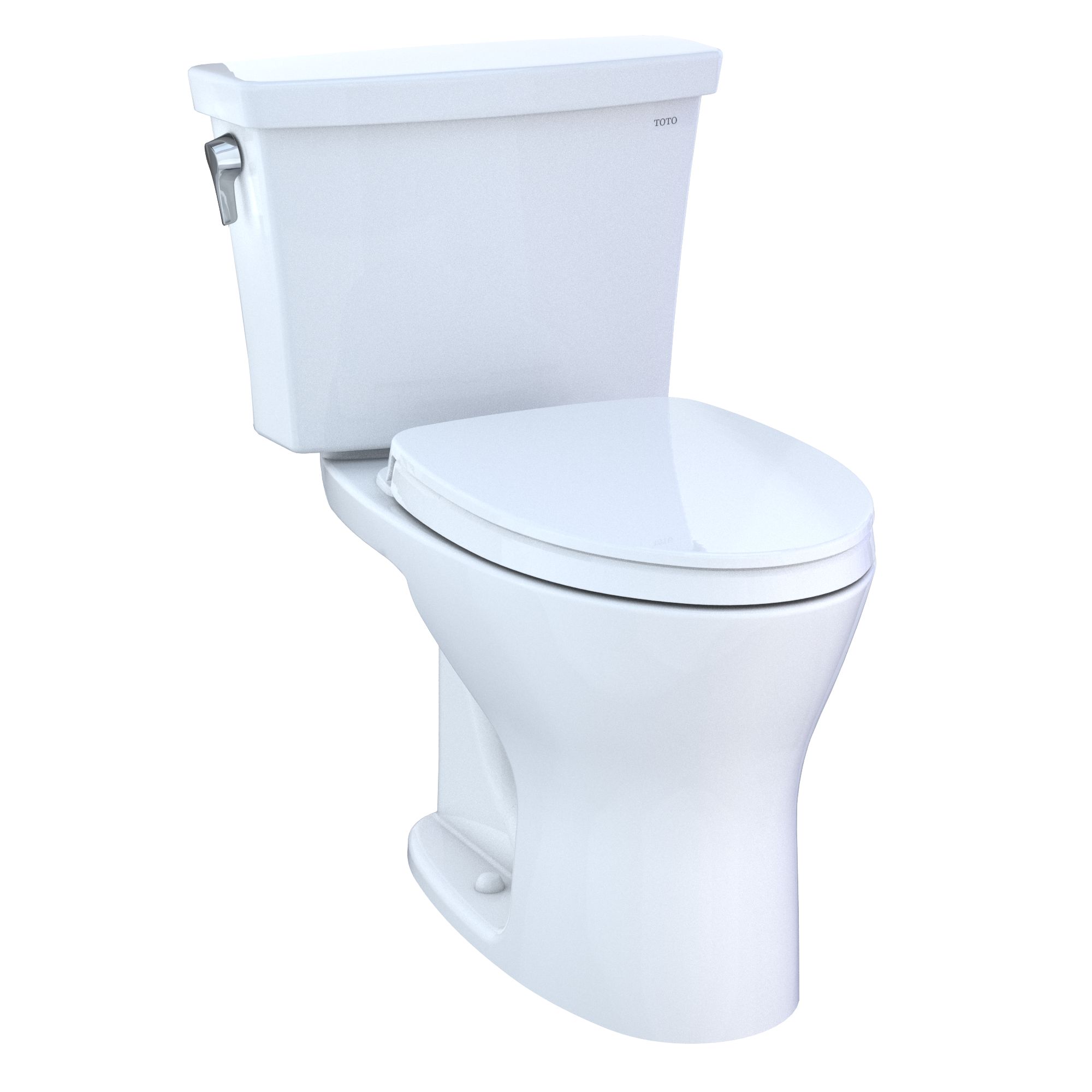 Drake® Two-Piece Transitional Toilet, 1.28 GPF & 0.8 GPF Elongated 