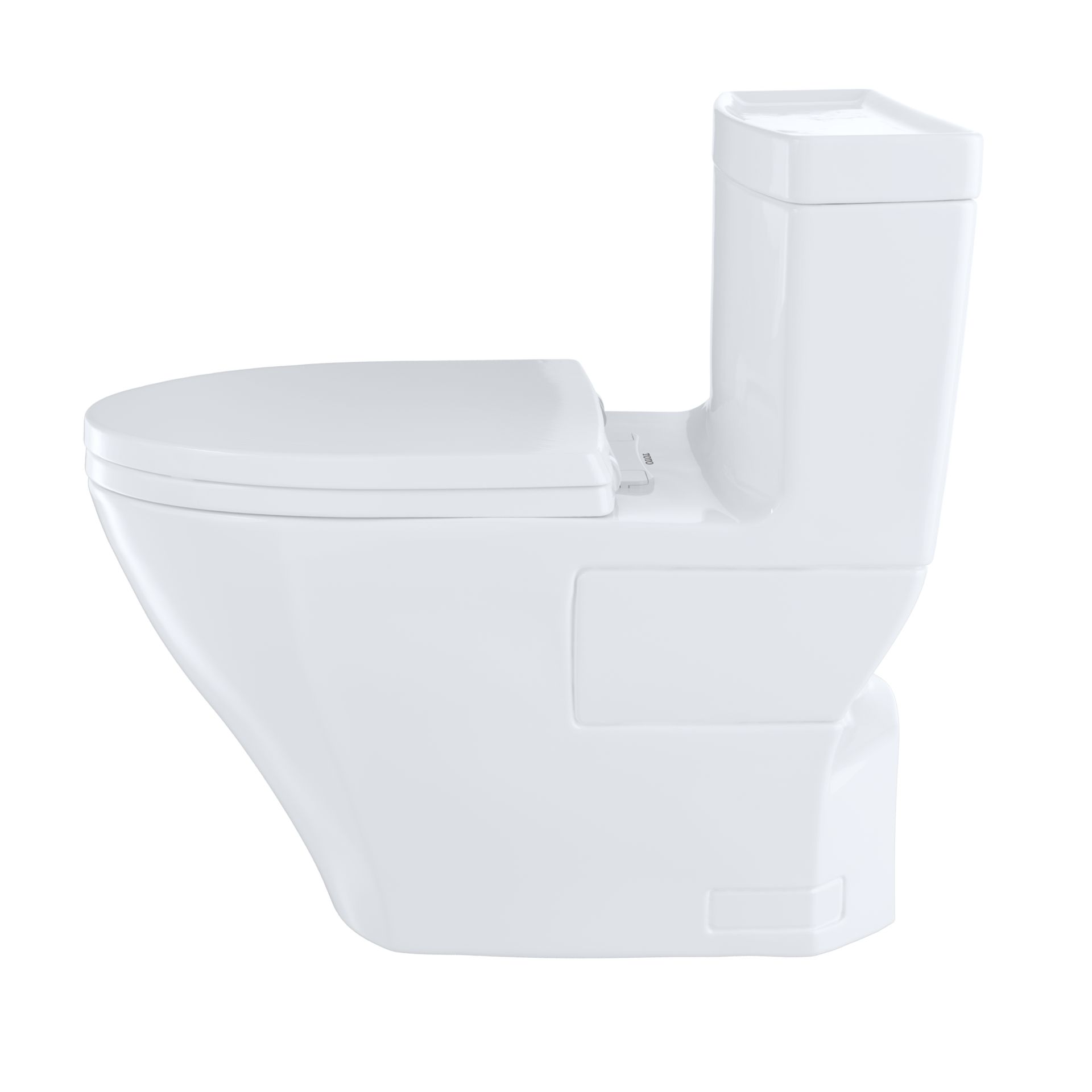 Aimes® One-Piece Toilet, 1.28GPF, Elongated Bowl - Washlet®+ 