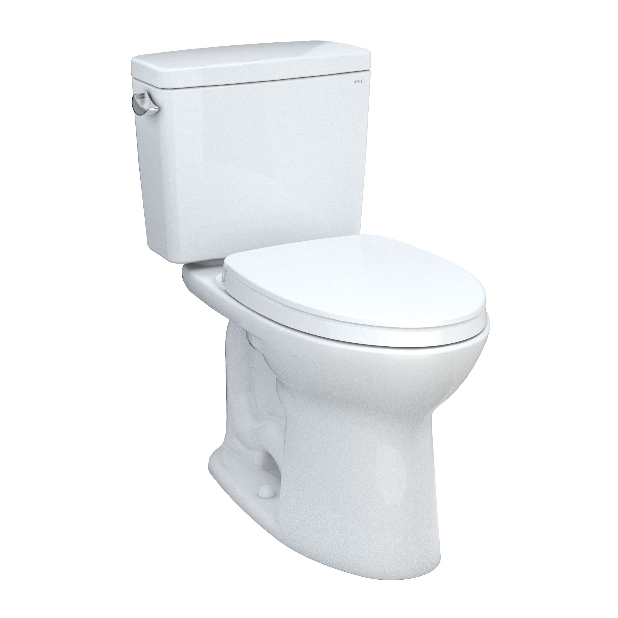 Drake® Two-piece Toilet, 1.28 GPF, Elongated Bowl - Universal Height