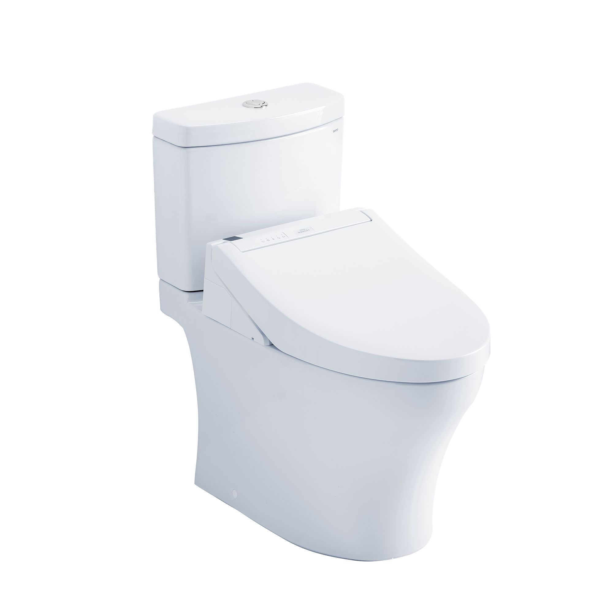 Aquia® IV - WASHLET®+ C5 Two-Piece Toilet - 1.28 GPF & 0.8 GPF - Universal Height