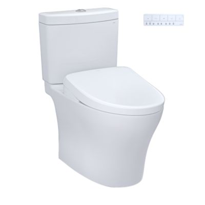 Aquia® IV - WASHLET®+ S7 Two-Piece Toilet - 1.28 GPF & 0.9 GPF - New