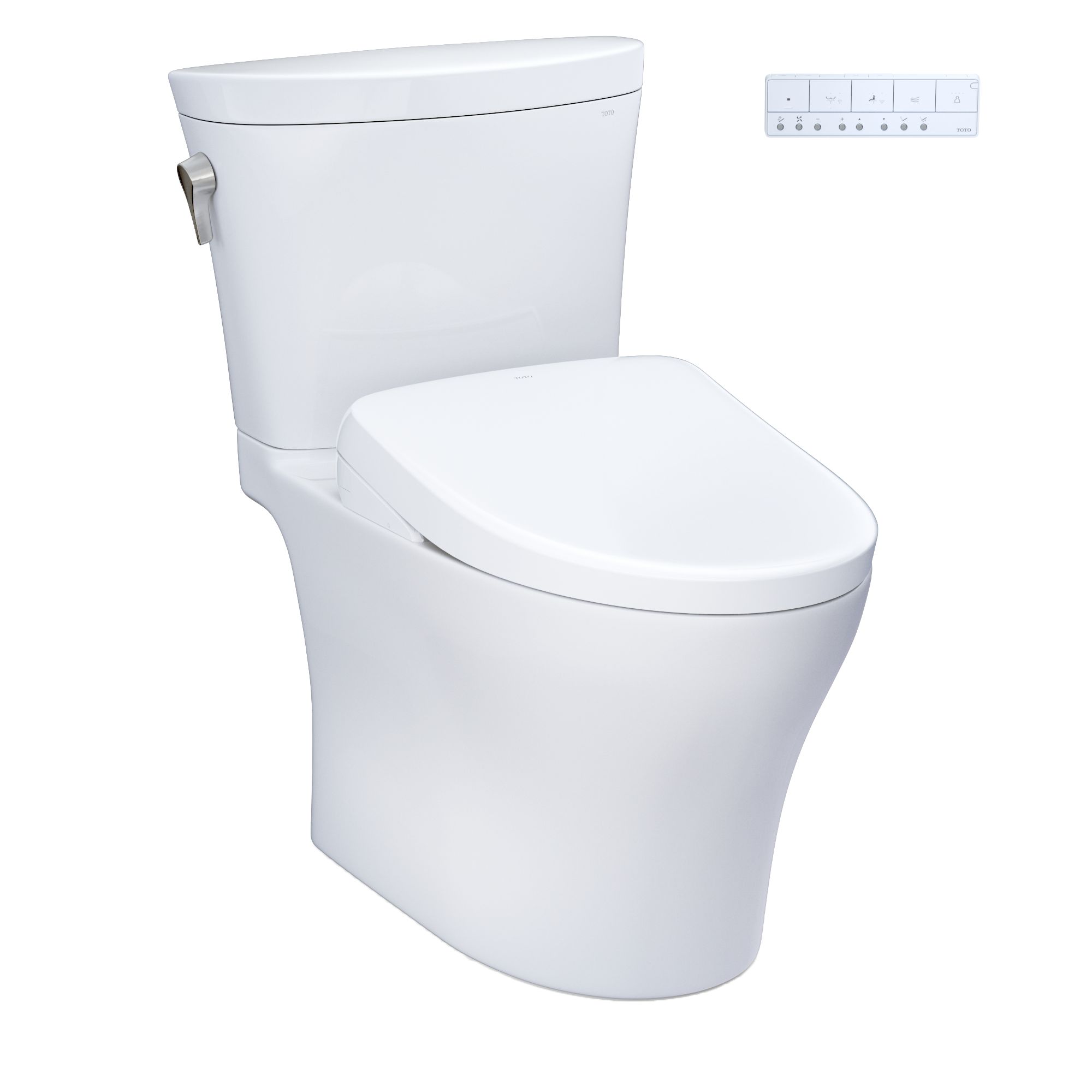 Aquia® IV Arc - WASHLET®+ S7 Two-Piece Toilet - 1.28 GPF & 0.9 GPF 